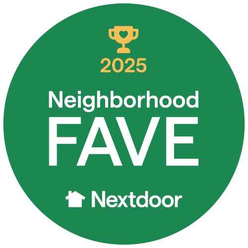 Nextdoor 2025 Neighborhood Favorite badge for Ace's Garage Door San Francisco